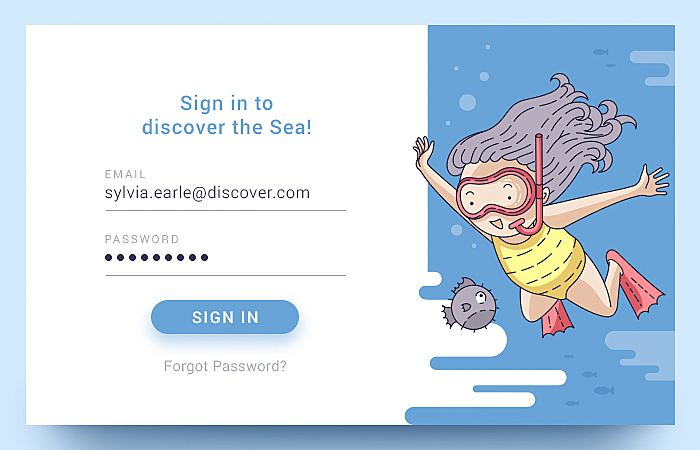 login page design best practices