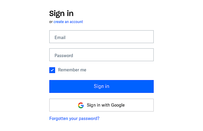 17 Best Login Page Design Examples and Best Practices