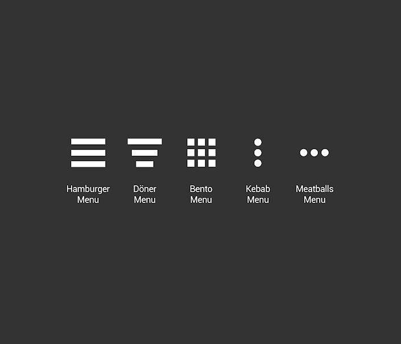 How to make a hamburger menu design