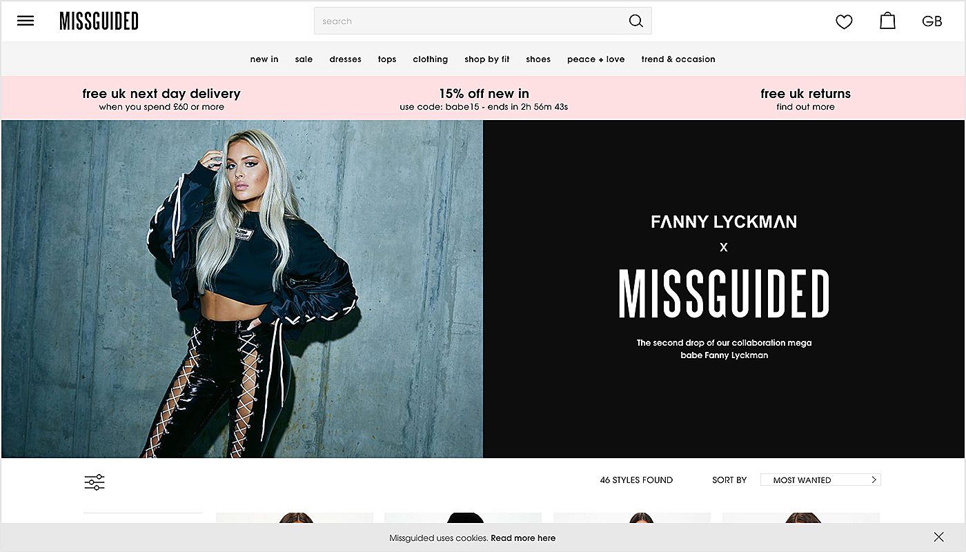 Top 10 Fashion Website Design Examples + Development Guide (2022)