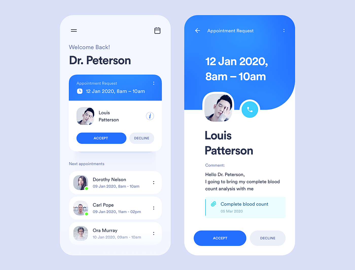 healthcare app design