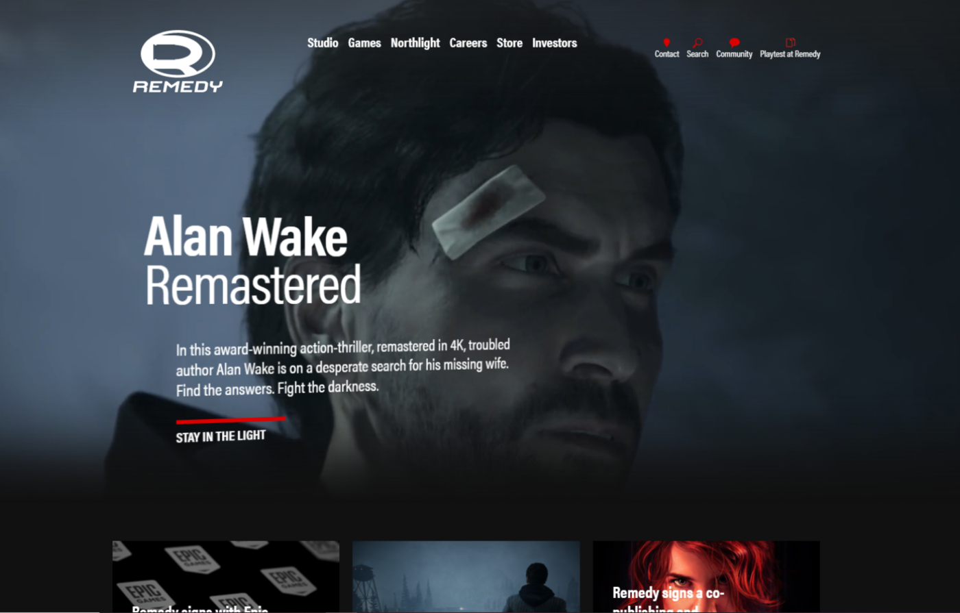 One Page Game Websites