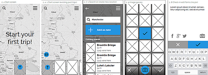 wireframes