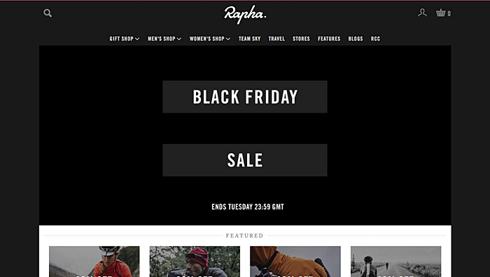 black friday website design