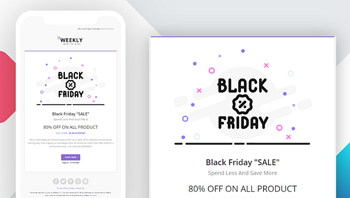 black friday website design