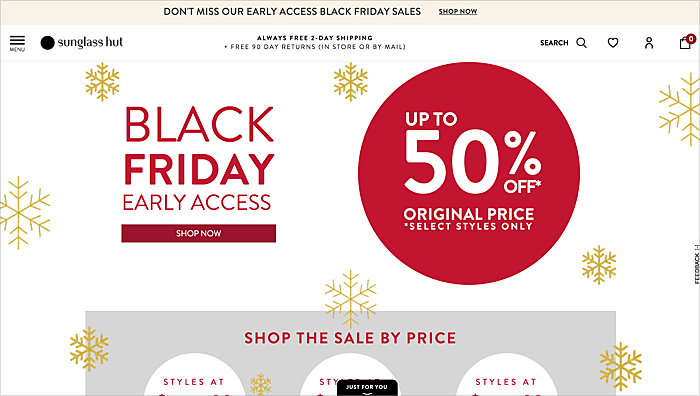 black friday website design