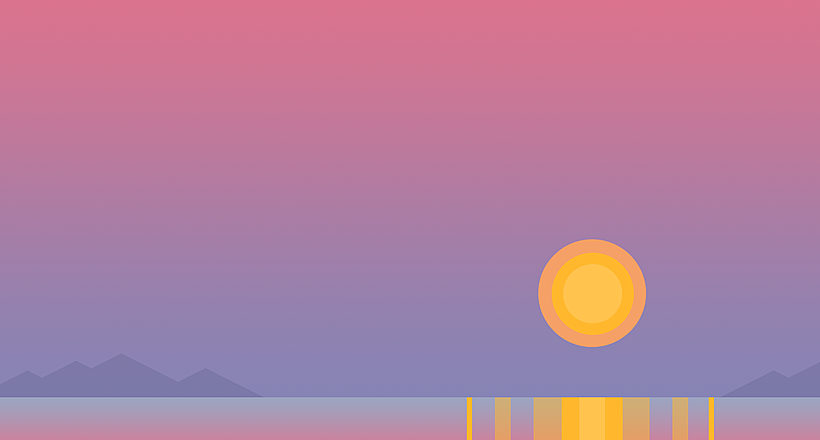 picture of the sunset